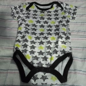 Baby Onesie Star Print